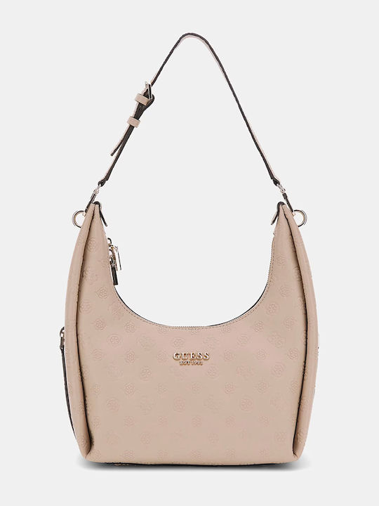 Phoebe Damen Hobo Tasche Beige
