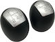 Leather Luxe Shift Knob for Iveco Daily 2006-2017 Black
