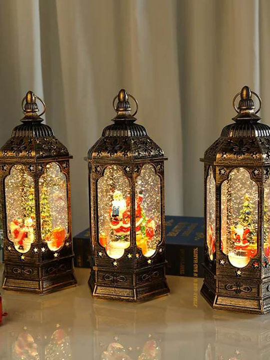 Illuminated Christmas Battery / Electric Lantern with Music (Μiscellaneous Designs)