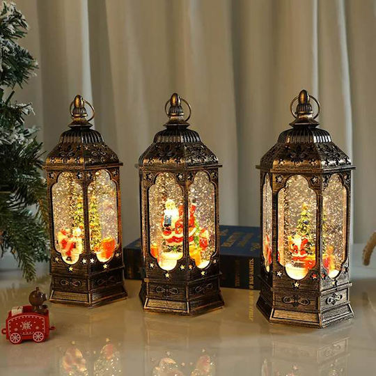 Illuminated Christmas Battery / Electric Lantern with Music (Μiscellaneous Designs)
