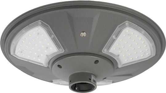 GloboStar Street Solar Light 25W 2000lm Cold White 6000K with Motion Sensor and Photocell IP65 50cmx50cmx19cmcm