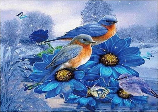 Norimpex Diamond Mosaic 5d Little Birds 40x30cm