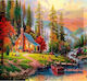 Мозайка Диаманти 5D Есен 40x30cm Norimpex