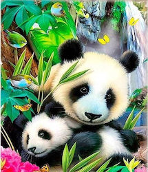 Μωσαϊκό Διαμαντιών 5d Panda 40x30cm