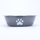 Denik Pets Bol din oțel inoxidabil Mâncare 11cm în Culoare Gri