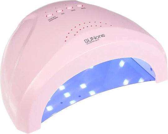 SUN ONE UV Φουρνάκι Νυχιών LED 48W Ροζ