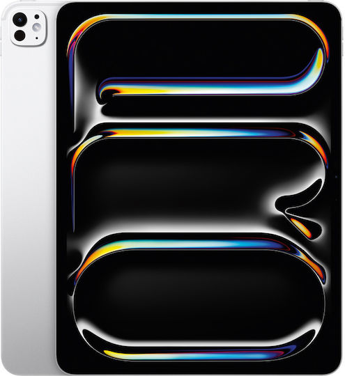 Apple iPad Pro M5 (2025) 13" (16GB/1TB/стъкло с нано-текстура) Сребрист