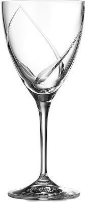 Capolavoro KATE Set of Glasses for White Wine made of Crystal Stemmed 250ml 6pcs