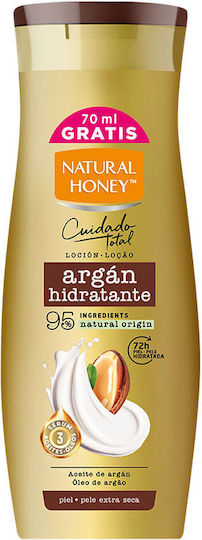 Natural Honey Feuchtigkeitsspendende Körperlotion mit Sheabutter für trockene Haut 330ml
