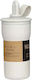 Μπουκάλι Θερμός Ανοξείδωτο / Πλαστικό 650ml White