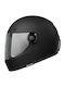 John Doe JD/ONE Frozen Black Motorradhelm Volles Gesicht ECE 22.06
