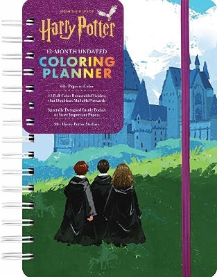 Harry Potter 12-Monat Undated Malbuch Planer Editors Thunder Bay Press