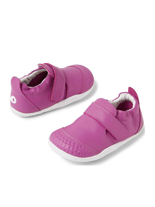 Bobux Παιδικά Sneakers Ανατομικά με Σκρατς Μωβ