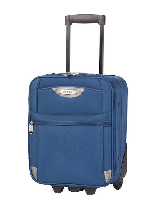 Lamonza Atlanta Valiză de Călătorie Cabină Albastru cu 2 roți Înălțime 40cm