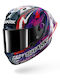 Shark Aeron GP Racing Replica Zarco Signature Motorcycle Helmet Full Face ECE 22.06 FIM 1410g with Pinlock