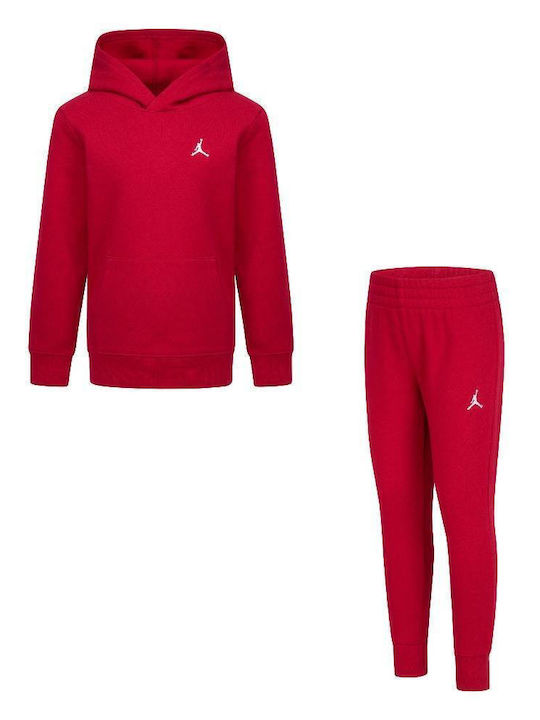 Jordan Kids Sweatpants Set Red