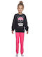 Dreams by Joyce Kinder-Nachtwäsche Schwarz Sleepover