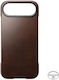 Nomad Rustic Back Cover Leather / Silicone 1.15mm Brown (iPhone Air)