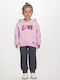 Kinder Sweatpants Set - Jogginganzug Lilac, Anthracite 2Stück
