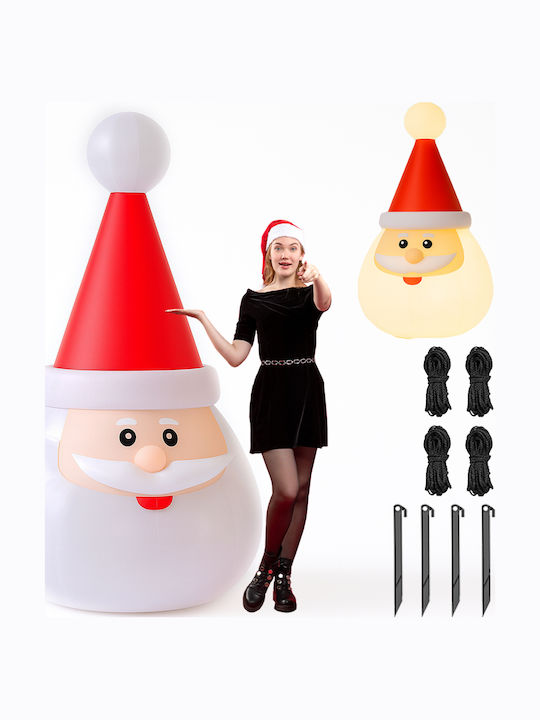 Outdoor Inflatable Illuminated Santa Claus 250x130x100cm