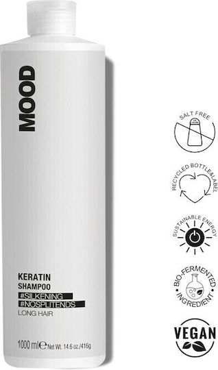 Mood Shampoos gegen Trockene Kopfhaut für Trocken Haare 1000ml