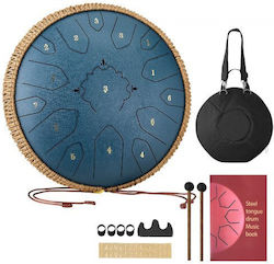 Vevor Steel Tongue Drum 15 Νοτών 33cm
