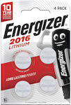 Energizer Μπαταρία Λιθίου Ρολογιών CR2016