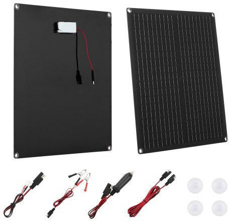 Vevor Vevor Solarbatterieladegerät 30W Panel Klappbar