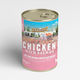 Prince Wet Food for Adult Cats in Cans with Salmon, Chicken and Vegetables 400gr