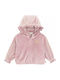 Kids Cardigan Sweatshirt with Hood Purple