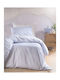 Rythmos Motiv Baby Cotton Pillowcases Set Light Blue 50x70cm