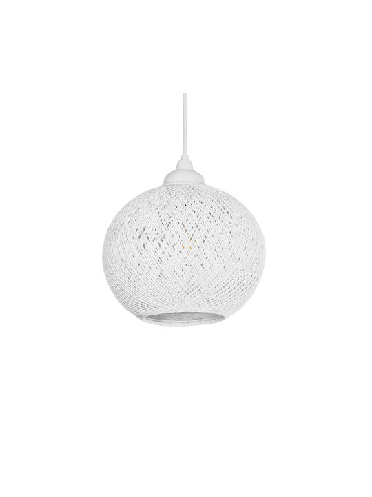 GloboStar Solei Pendant Light White Boho with R...