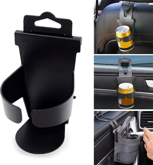 Car Cup Holder 1 Position for Door in Black Color