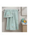 Lino Home Σετ Βρεφικές Πετσέτες 2τμχ Mint Βάρους 450gr/m²