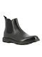 Lenard Leather Black Chelsea Boots