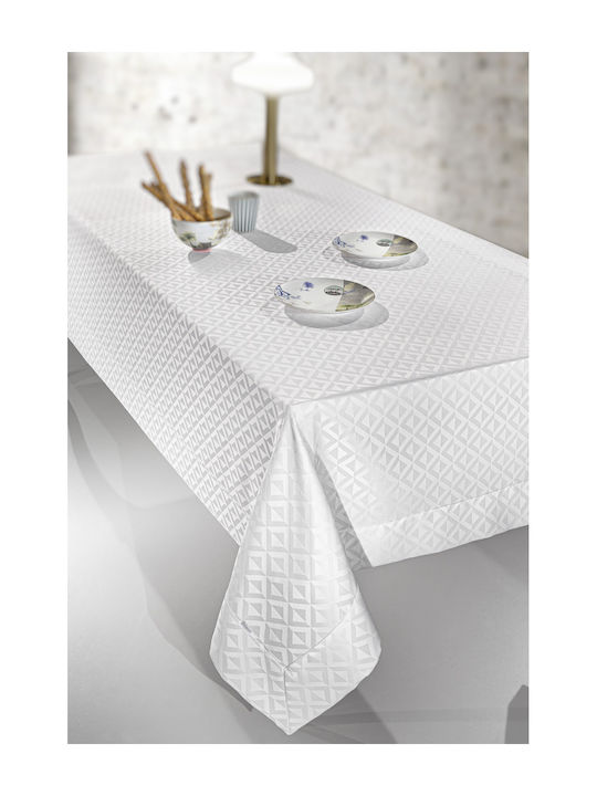 Guy Laroche Τραπεζομάντηλο Horizon White 160x220εκ.