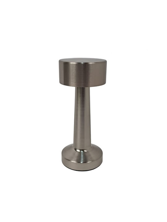 Due esse Dekorative Lampe Silber