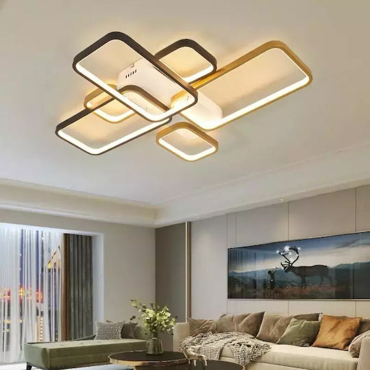 Deckenleuchte montieren Napoli 3 Ret Integrierte LED 82x62x9cm Deckenleuchte montieren Napoli 3 Ret Integrierte LED 82x62x9cm