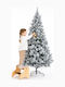 Christmas Tree Slim Snowy 150cm