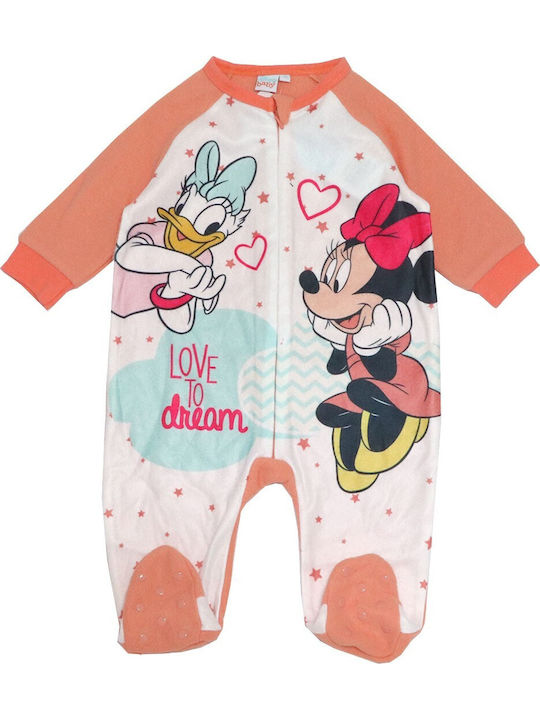 Disney Minnie Mouse Babystrampler Orange