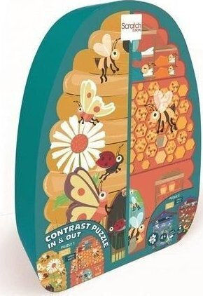 Kids Puzzle Xl Bees and Hive Scratch Europe