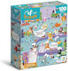 Puzzle 100 Look&find Cat Café