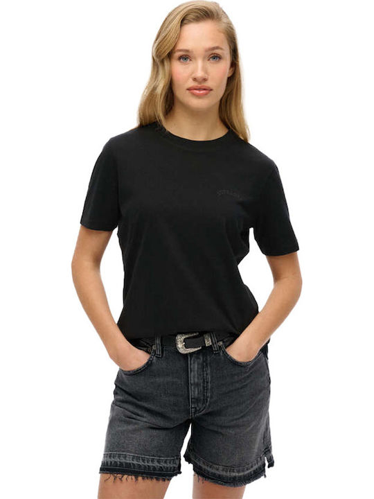 Superdry Superdry Women's T-shirt Black