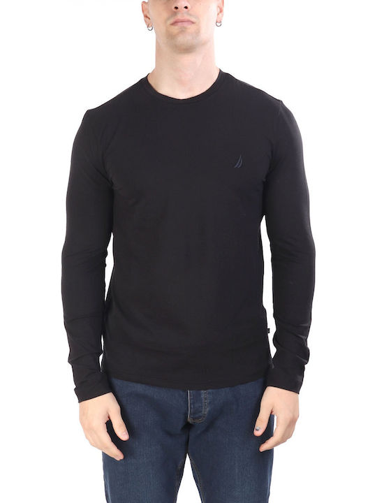 Nautica Μπλούζα Μακρυμάνικη True Black