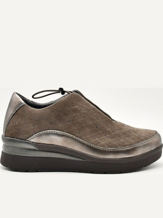 Stonefly Damen Sneakers Coffee