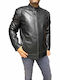 Leather Jacket Biker Black