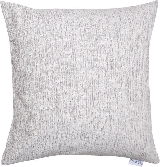 Anna Riska Sofa Cushion 100 Percent Cotton Ivory 55x55cm