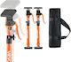 Vevor Adjustable Support Pole for Cabinets 48-75 cm Set 2 Pieces Zxkscg185295zo7g3001v0