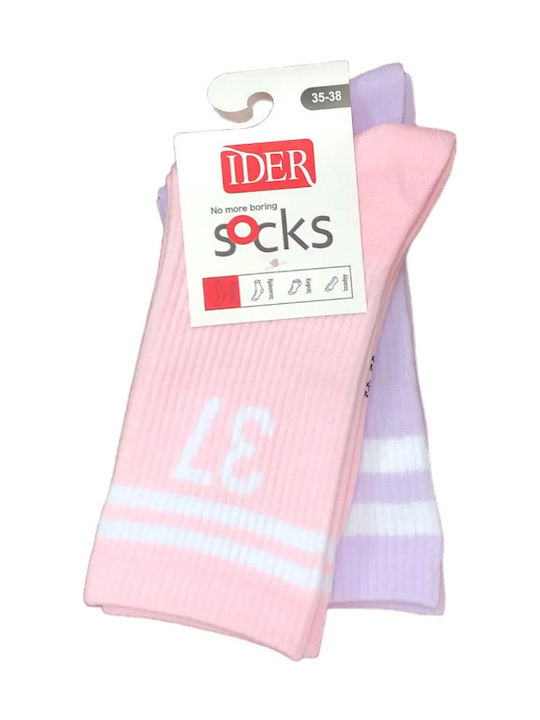 IDER Socks Pink/Lilac 2Pack