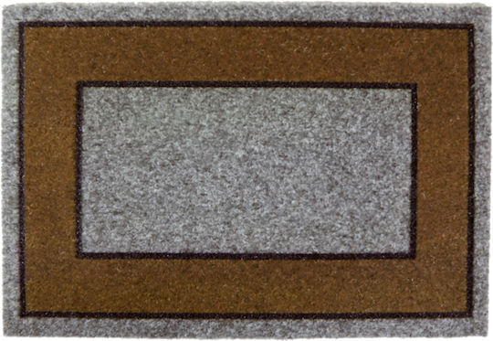 Входен Килим Moketa Sl8733 Сив 40x60 San Lorentzo